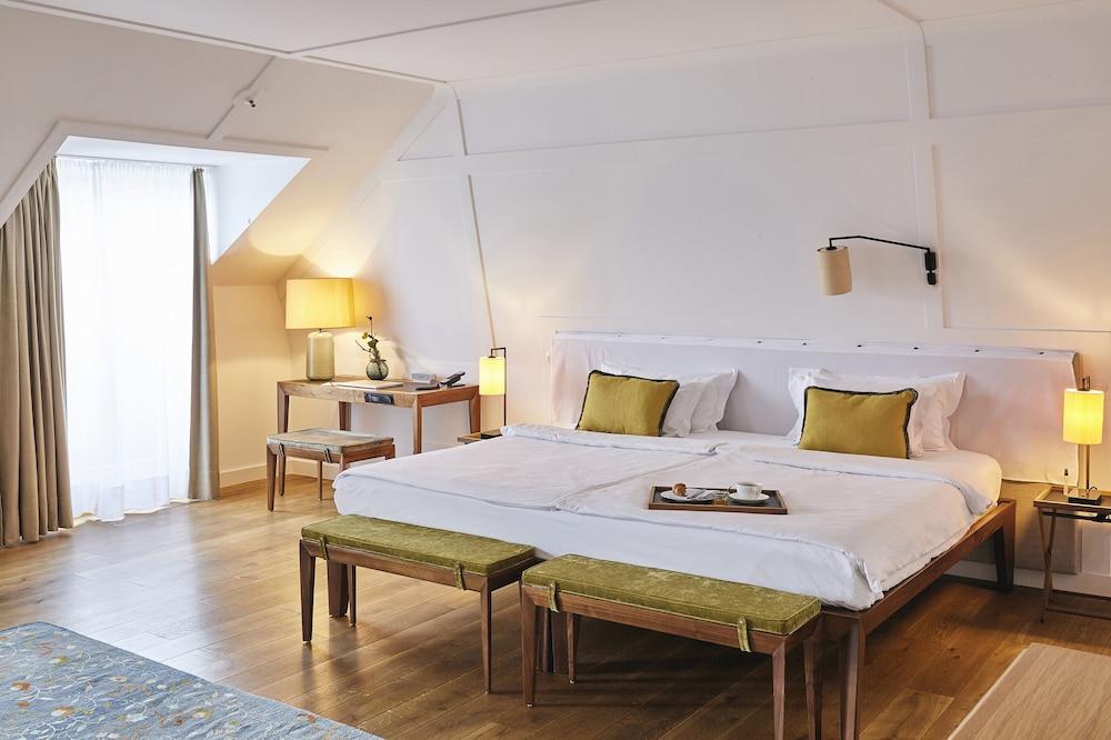 โรงแรมหลุยส์ มิวนิก ภายนอก รูปภาพ A room at the Mandarin Oriental Munich